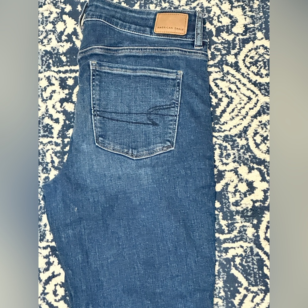 American Eagle Outfitters Blue Flare Jeans
